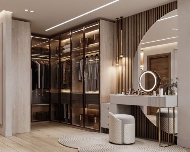 تفصيل خزائن الملابس وغرف النوم